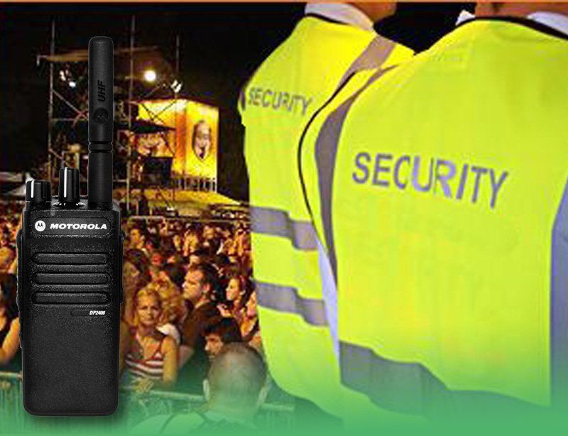 Two Way Radios for Security Control