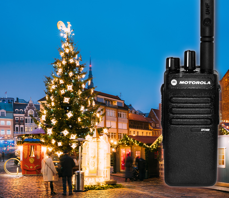 Motorola Handheld Radios Lend Hand at Basildon Festive Switch On featured image