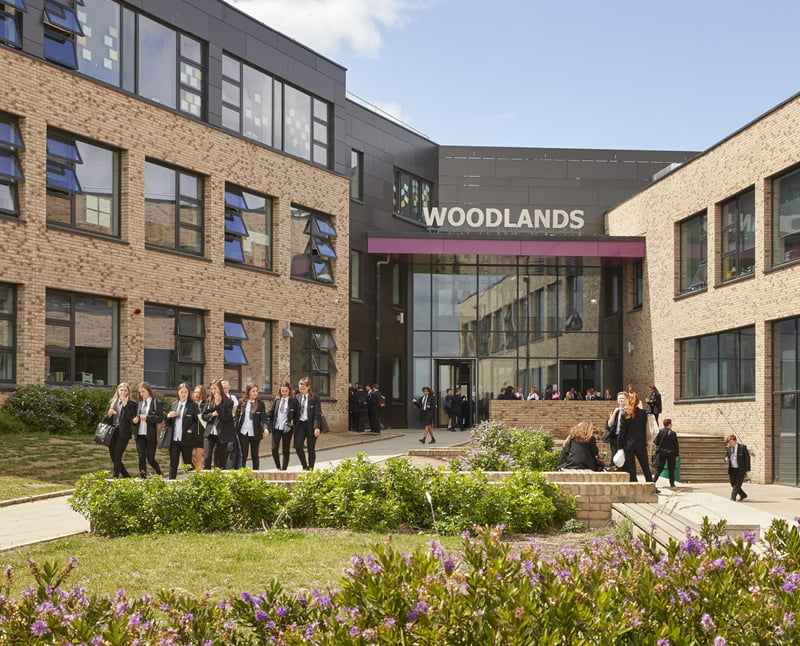 Woodlands School slide image
