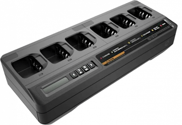 Chargeur 6 Compartiments Pour Batteries Motorola DP4400/4600 - Socle De Charge Avec Câble, Pour Radio